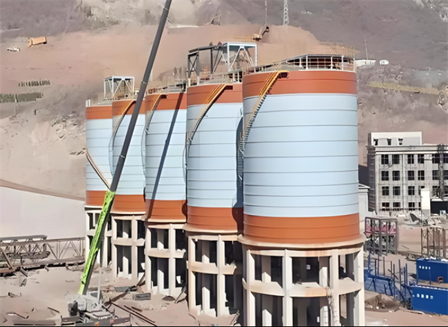 曲靖高架钢板仓